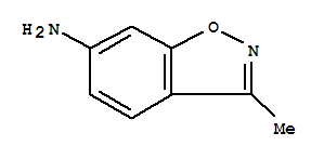 Structure of 1,2-Benzisoxazol-6-amine,3-methyl-