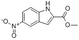 Structure of METHYL 5-NITRO-1H-INDOLE-2-CARBOXYLATE