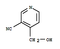 3-Pyridinecarbonitrile,4-(hydroxymethyl)-结构式