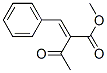 Structure of Butanoic acid, 3-oxo-2-(phenylmethylene)-, methyl ester