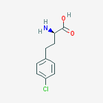 Structure of (R)-4-Chloro-homophenylalanine