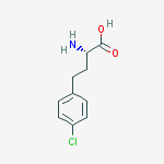 (S)-4-Chloro-homophenylalanine结构式