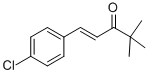 Structure of 1-(4-Chlorophenyl)-4,4-dimethylpent-1-en-3-one