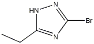 Structure of 1H-1,2,4-triazole, 3-bromo-5-ethyl-
