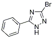 Structure of 3-bromo-5-phenyl-1H-1,2,4-triazole(SALTDATA: FREE)