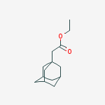 Structure of ETHYL 1-ADAMANTYLACETATE