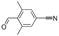 Structure of Benzonitrile,4-formyl-3,5-dimethyl-