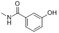 Structure of BENZAMIDE, 3-HYDROXY-N-METHYL-