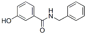 BenzaMide, 3-hydroxy-N-(phenylMethyl)-结构式