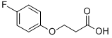 Chemical structure of 3-(4-Fluorophenoxy)propionic acid