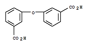 Structure of 3,3'-oxydibenzoic acid