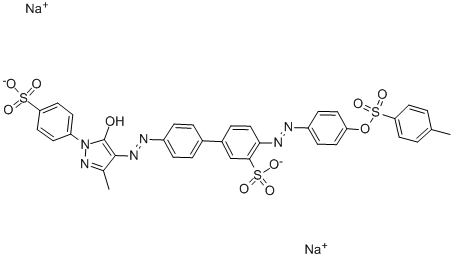 Structure of ACID ORANGE 63