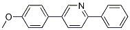 Structure of 5-(4'-methoxyphenyl)-2-phenylpyridine