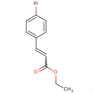 Structure of 2-Propenoic acid, 3-(4-bromophenyl)-, ethyl ester