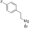 4-FLUOROPHENETHYLMAGNESIUM BROMIDE结构式