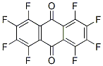 Structure of 1,2,3,4,5,6,7,8-Octafluoro-9,10-anthraquinone