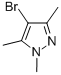 Structure of 4-Bromo-1,3,5-trimethyl-1H-pyrazole