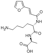 Structure of FA-LYS-ALA-OH