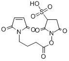 Structure of SULFO-N-SUCCINIMIDYL 4-MALEIMIDO-
