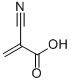 2-丙烯酸, 2-氰基-结构式