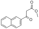 Structure of 3-NAPHTHALEN-2-YL-3-OXO-PROPIONIC ACID METHYL ESTER