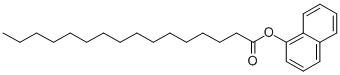 Structure of ALPHA-NAPHTHYL PALMITATE