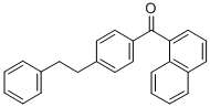 Structure of 4-DIBENZYL 1-NAPHTHYL KETONE