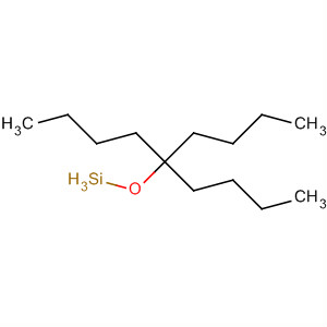 Silane, tributylmethoxy-结构式