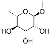 Structure of 1-OME-ALPHA-D-RHA