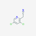 Structure of (3,5-dichloro-2-pyridinyl)acetonitrile