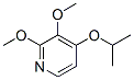 Structure of Pyridine,2,3-dimethoxy-4-(1-methylethoxy)-