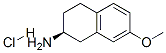 Structure of (S)-7-Methoxy-2-aminotetralin hydrochloride