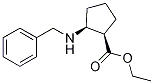 Structure of cis-Ethyl 2-(benzylamino)cyclopentanecarboxylate