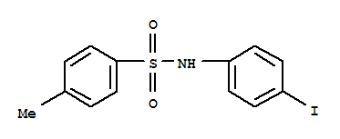 Structure of N-(4-iodophenyl)-4-methylbenzenesulfonamide
