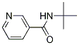 Structure of 3-Pyridinecarboxamide, N-(1,1-dimethylethyl)-