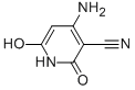 Structure of 3-Pyridinecarbonitrile,  4-amino-1,2-dihydro-6-hydroxy-2-oxo-