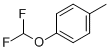 Structure of 4-(DIFLUOROMETHOXY)TOLUENE