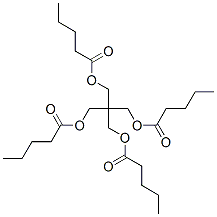 Structure of 2,2-bis[[(1-oxopentyl)oxy]methyl]propane-1,3-diyl divalerate