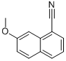 7-METHOXY-1-NAPHTHONITRILE结构式