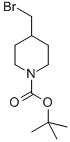 Structure of 4-BROMOMETHYL-PIPERIDINE-1-CARBOXYLIC ACID TERT-BUTYL ESTER