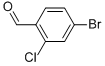 Structure of 2-Chloro-4-bromobenzaldehyde