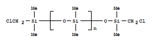 Structure of (C2H6OSi)nC6H16Cl2OSi2