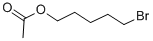 Structure of 5-BROMOPENTYL ACETATE