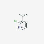 2-CHLORO-3-ISOPROPYLPYRIDINE结构式