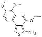 Structure of Ethyl 2-amino-4-(3,4-dimethoxyphenyl)-3-thiophenecarboxylate