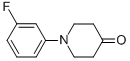 Structure of 1-(3-FLUORO-PHENYL)-PIPERIDIN-4-ONE