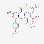 Structure of Calcium;2-[[(2s)-2-[bis(carboxylatomethyl)amino]-3-(4-ethoxyphenyl)propyl]-[2-[bis(carboxylatomethyl)amino]ethyl]amino]acetate;hydron