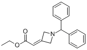 Structure of ETHYL 2-(1-BENZHYDRYLAZETIDIN-3-YLIDENE) ACETATE