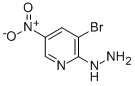 Structure of 3-BROMO-2-HYDRAZINO-5-NITROPYRIDINE