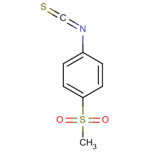 Structure of Benzene, 1-isothiocyanato-4-(methylsulfonyl)-
